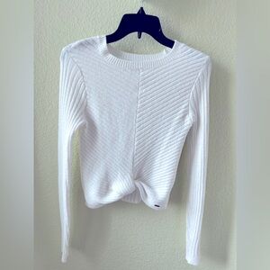 Hollister Tie Front Sweater Size XS